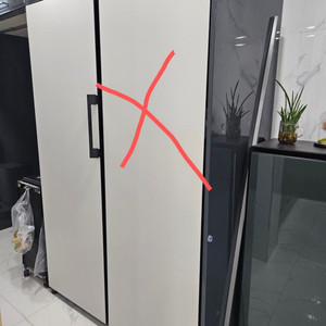 부산 키친핏 삼성 비스포크 1도어 냉장고