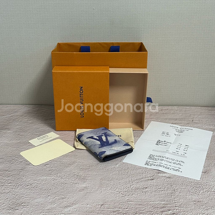 [한정판]루이비통 이클립스 워터컬러 오거나이저 카드지갑--7