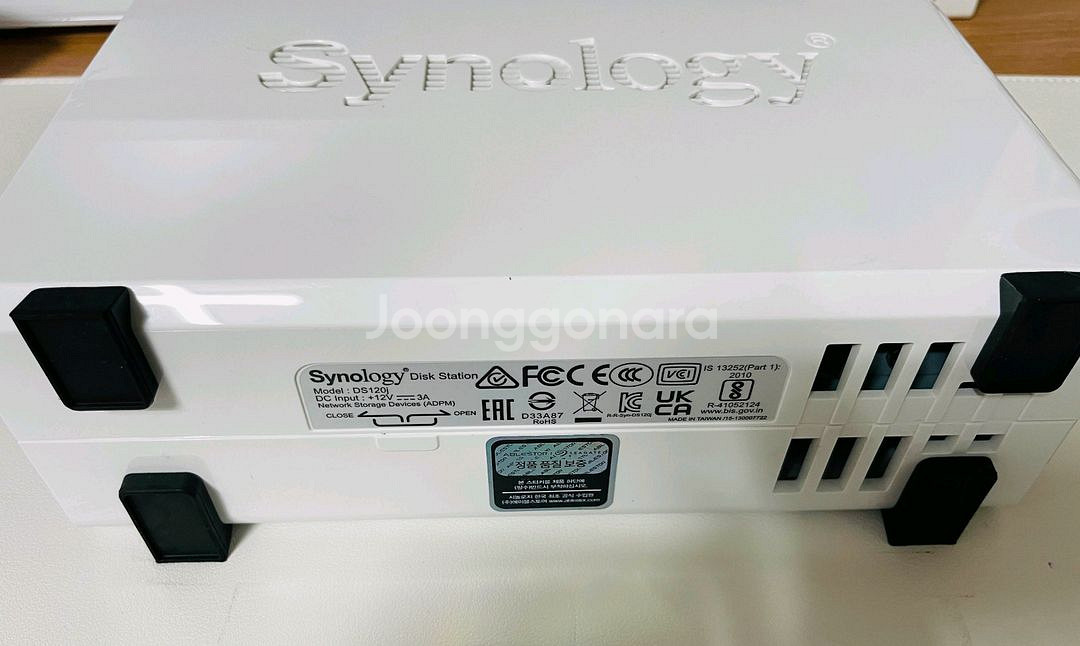 시놀로지 나스 NAS DS120J + WDRED 4TB--3