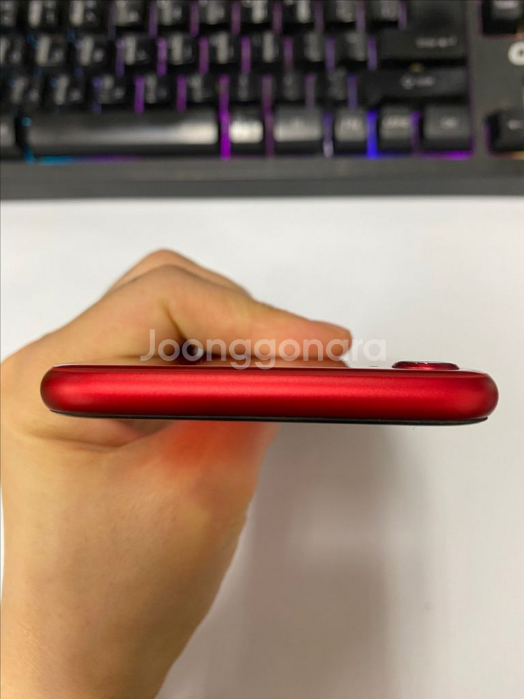 아이폰8 레드 특SSS급 64GB배터리100버전14.3--5