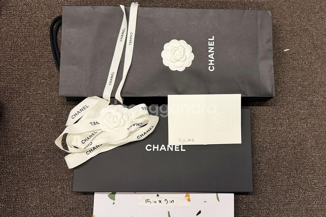 샤넬 체인벨트 네크리스 케이스--1