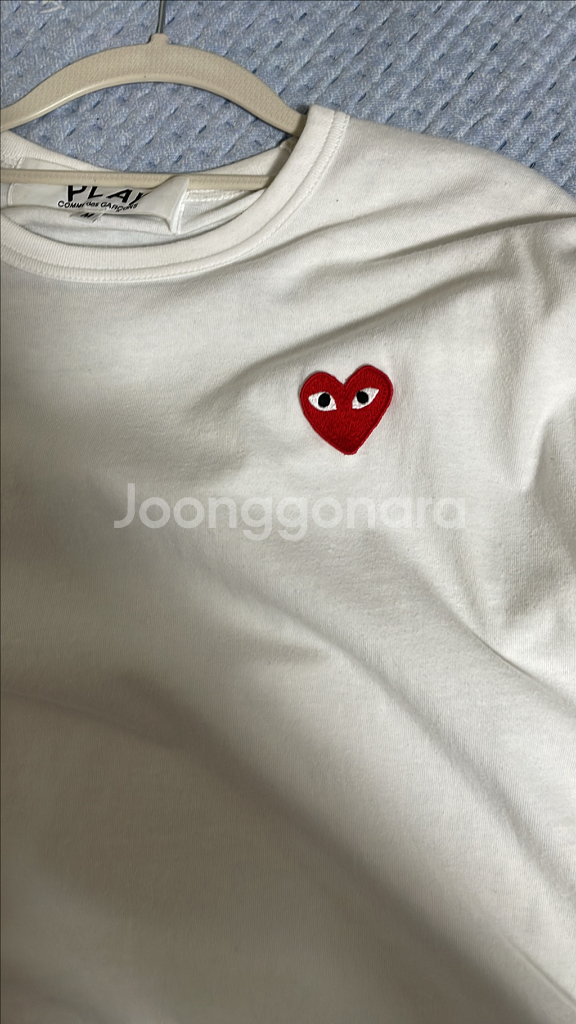 꼼데가르송 반팔티--8