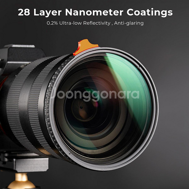 K&F 72mm NANO-X 가변 ND3-1000 필터--2
