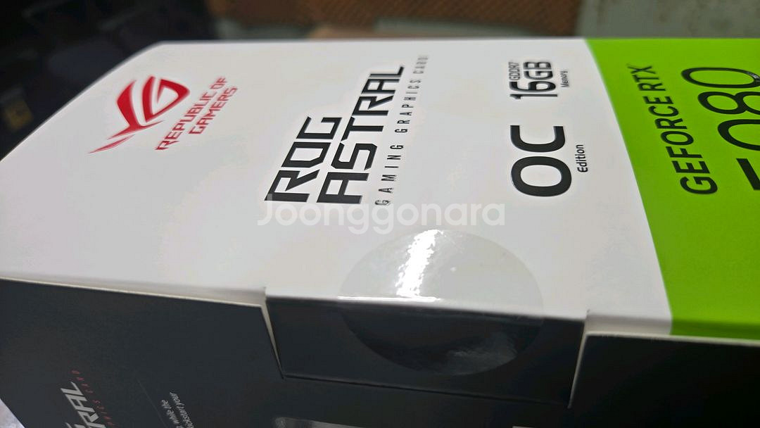 ASUS RTX5080 ASTRAL 미개봉 팜니다--1