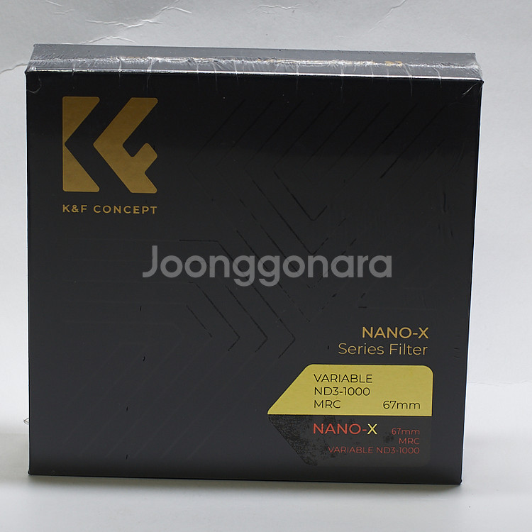 K&F 67mm 가변 ND3-1000 필터 (캡포함)--1