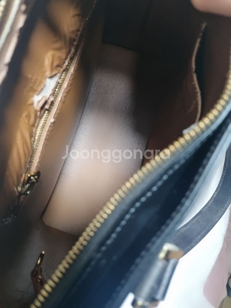루이비통 정품 베르니 모노그램 토트 겸 숄더백--4