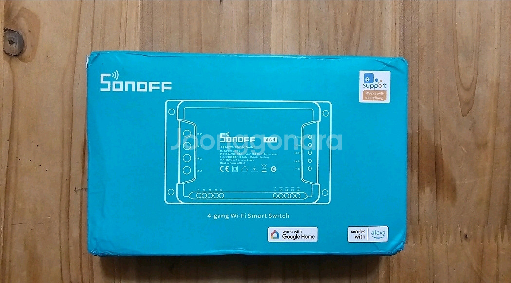 sonoff 4CHPRO 4갱 와이파이 스마트 스위치--0