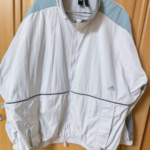 아디다스 정품 남성 바람막이 자켓 115size 택포!