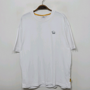 (XL) 내셔널지오그래픽 반팔티 화이트 북극곰 티셔츠