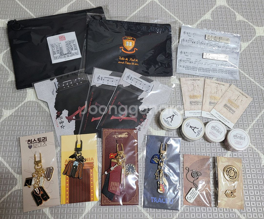 뮤지컬 MD(에코백. 키링.마스킹테이프 등)--0