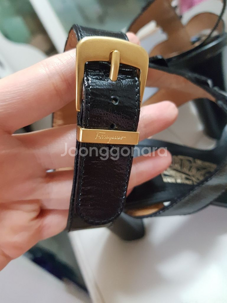 페레가모 하이힐 (미사용--4