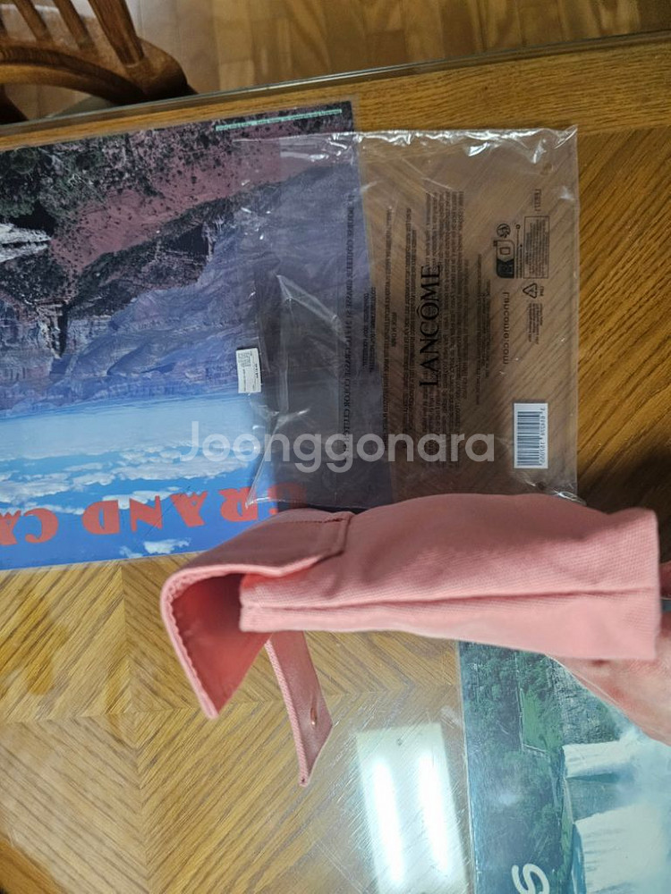 랑콤 핑크 클러치 새상품 팔아요--2