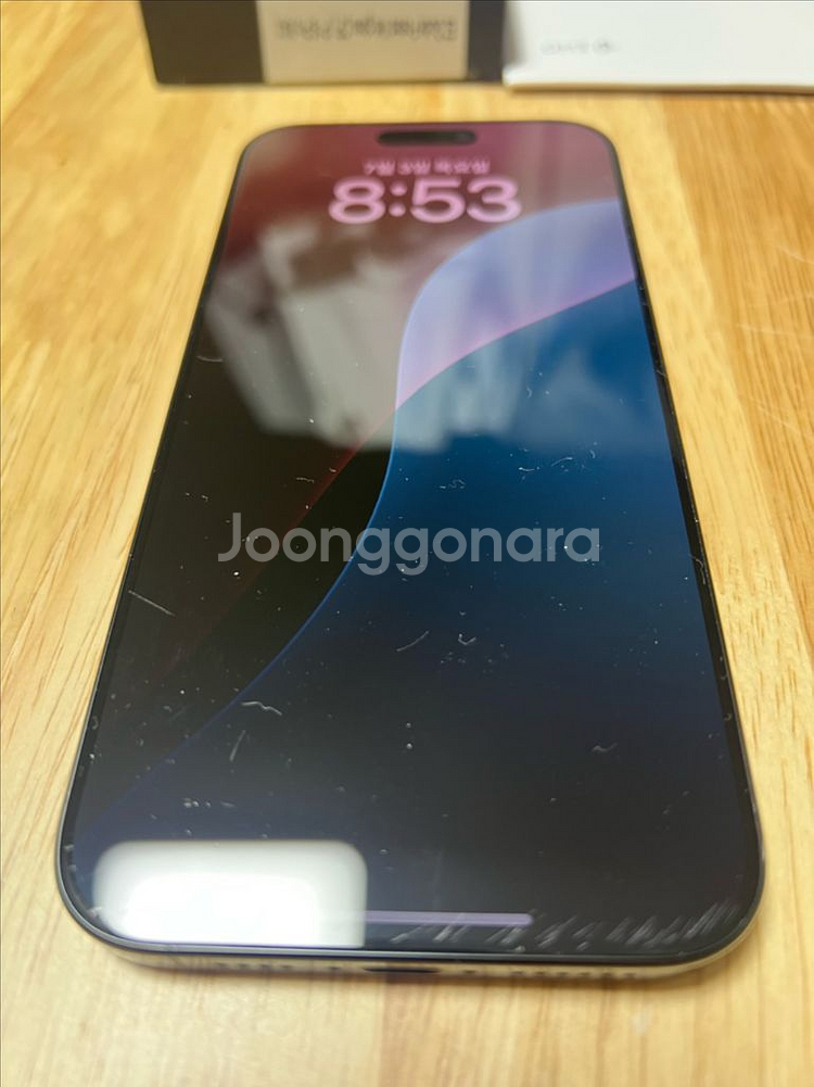 아이폰 16프로맥스 256기가 블랙--0