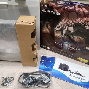 PS4 Pro 몬스터헌터 월드 리미티드 에디션 풀세트