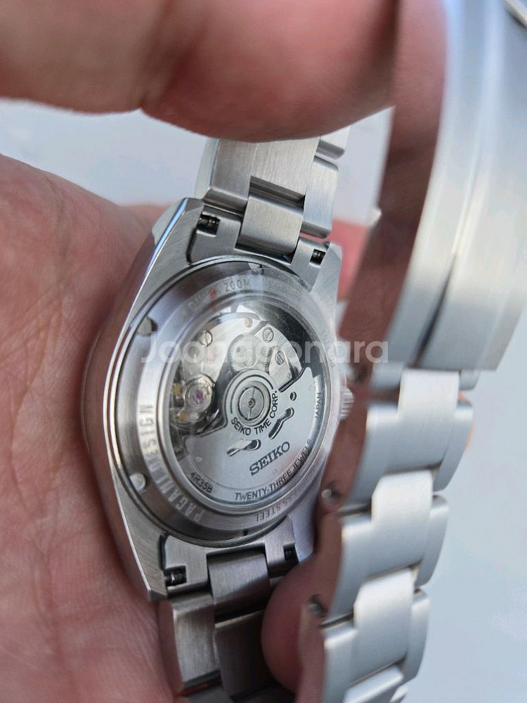 SEIKO 세이코 MOD NH35 오토매틱 크림 커스텀--3