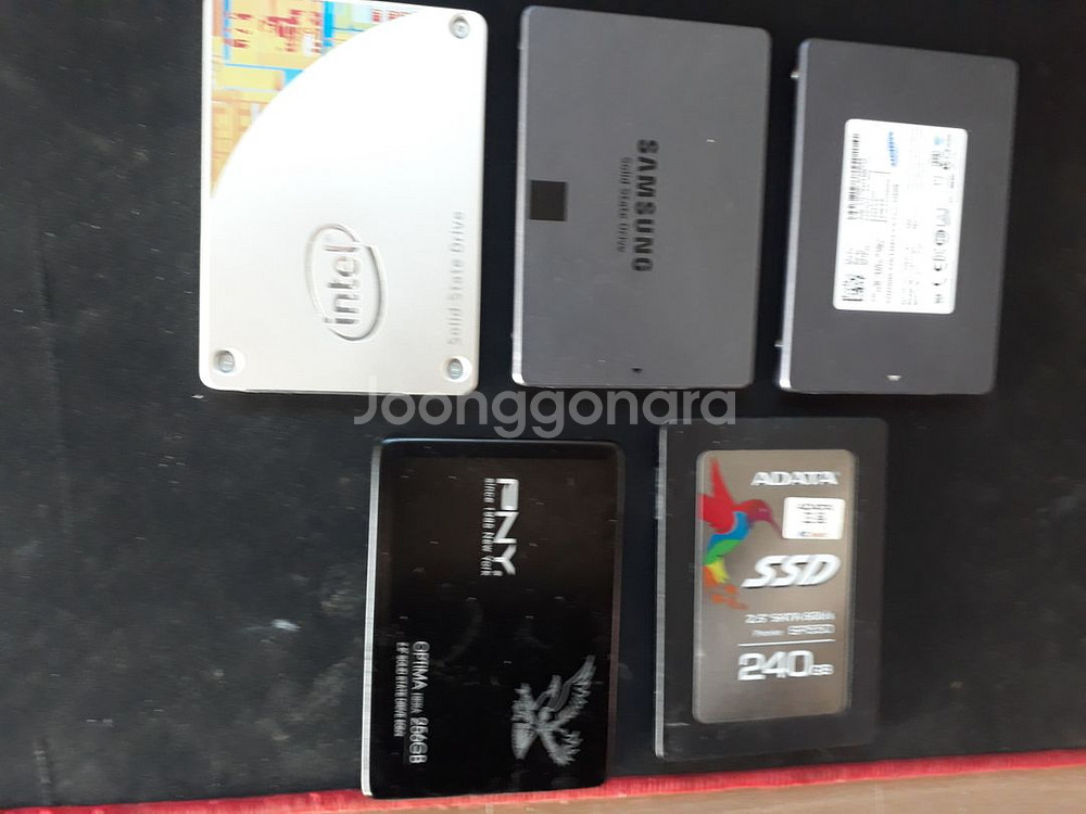 ssd 240gb+250gb+256gb 총5개일괄--4