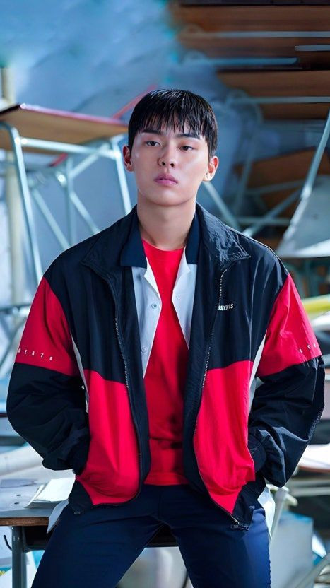 약한영웅 안수호 바람막이 세트(판매,교환,교신) 이미지