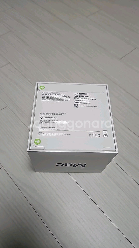 애플 맥미니 M4 10코어 미개봉신품--1