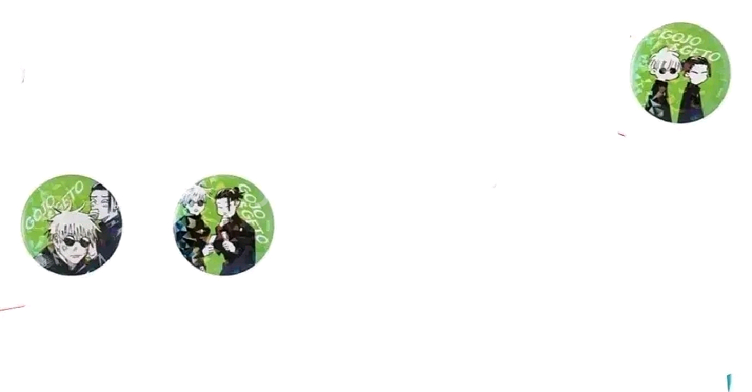 구함) 주술회전 고죠 게토 올스타 캔뱃지 구해요--1