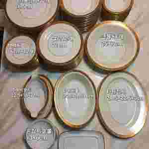 단종 일본제 노리다케 goldkin 12인 디너용 플레