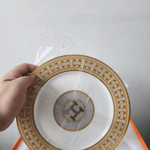 에르메스.접시 2pcs
