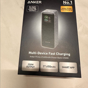 앤커 프라임 27650mAh 250W 보조배터리 팝니다
