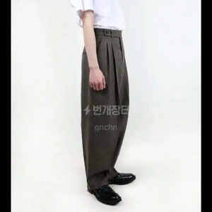 이얼즈어고 투턱 와이드팬츠