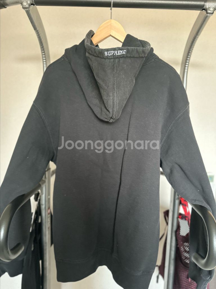 정품 20FW 슈프림 X 안티히어로 콜라보 후드 판매--8