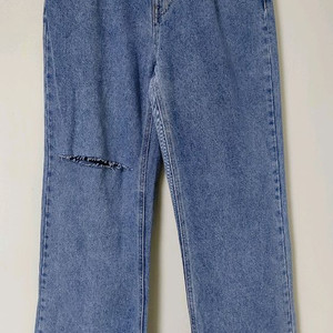 TBJ 데님 세미 와이드 팬츠 청바지(28인칭S)새상품