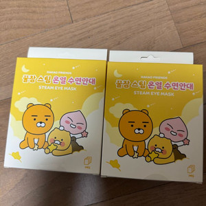 카카오프렌즈 온열 수면안대