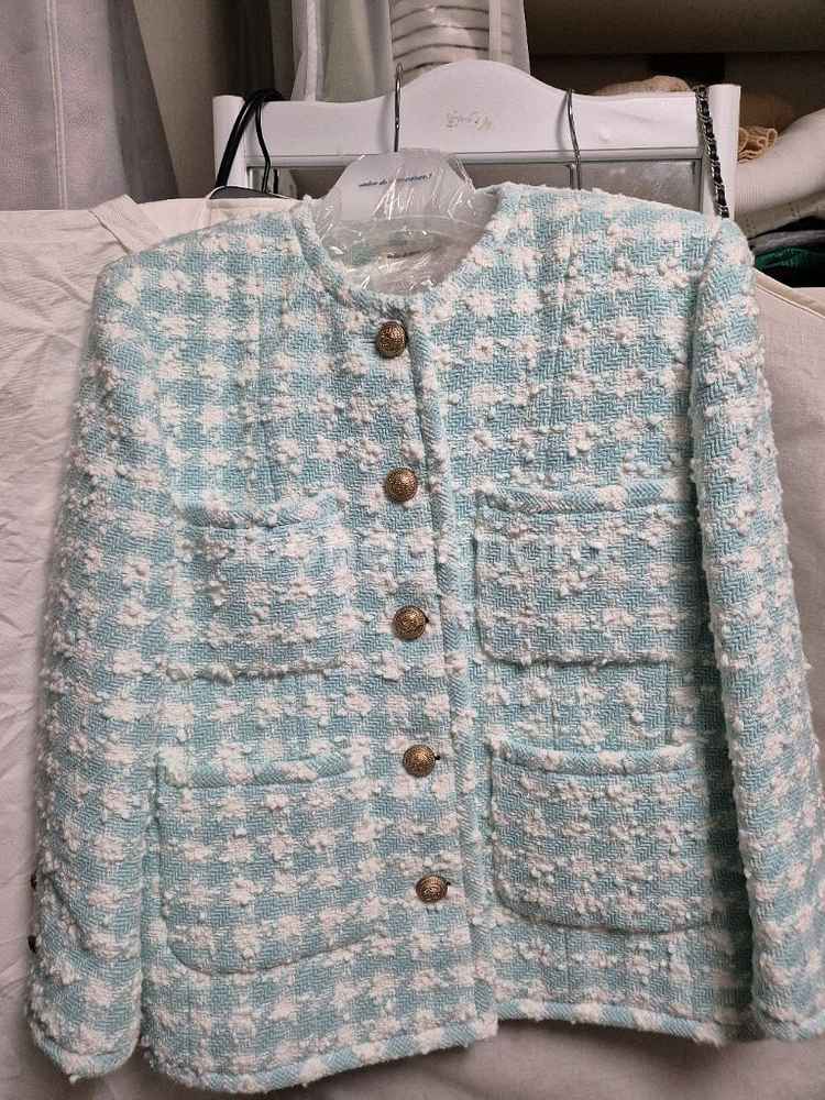 쎄모먼 Giulia Tweed Jacket 36사이즈--4