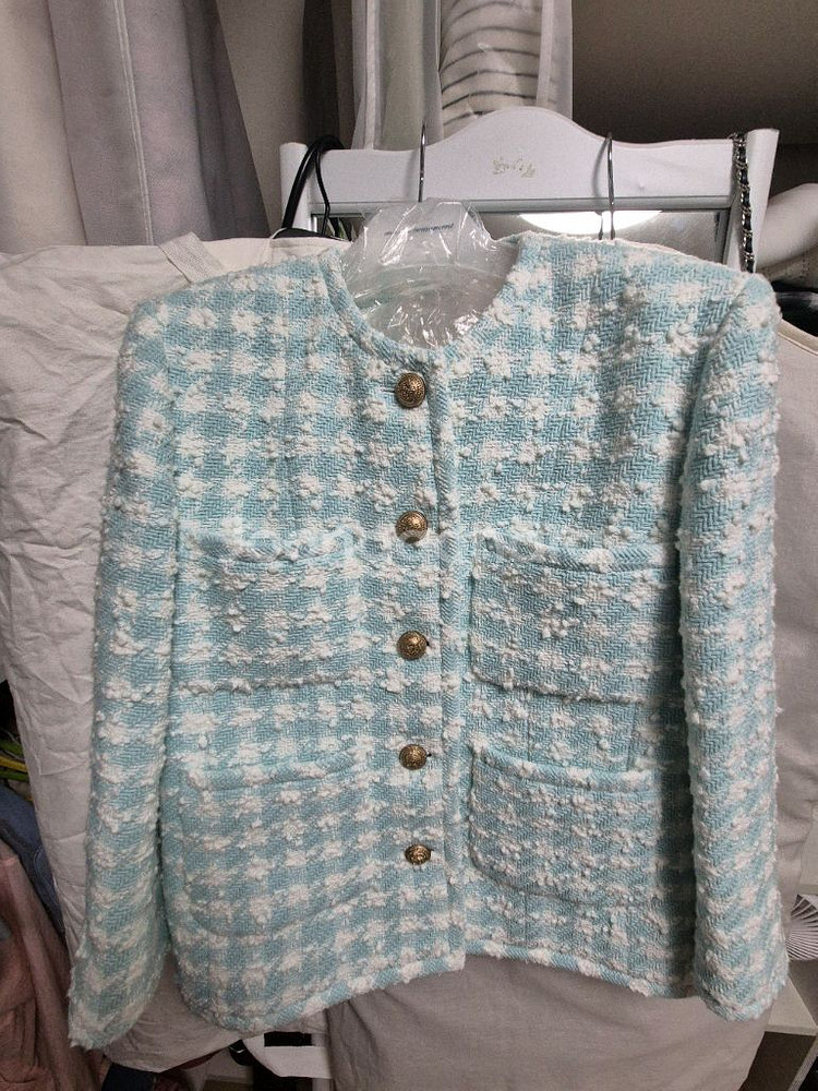 쎄모먼 Giulia Tweed Jacket 36사이즈--6