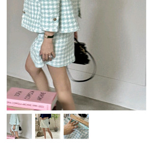 쎄모먼 Giulia Tweed skirts 36사이즈