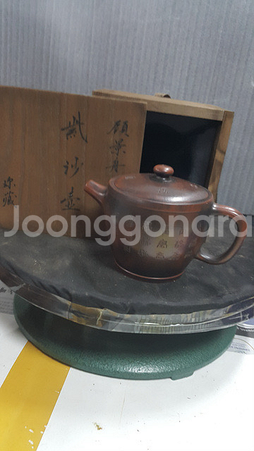 [골동품/자사호] 고경주 작 자사호 미감정 (10)--0