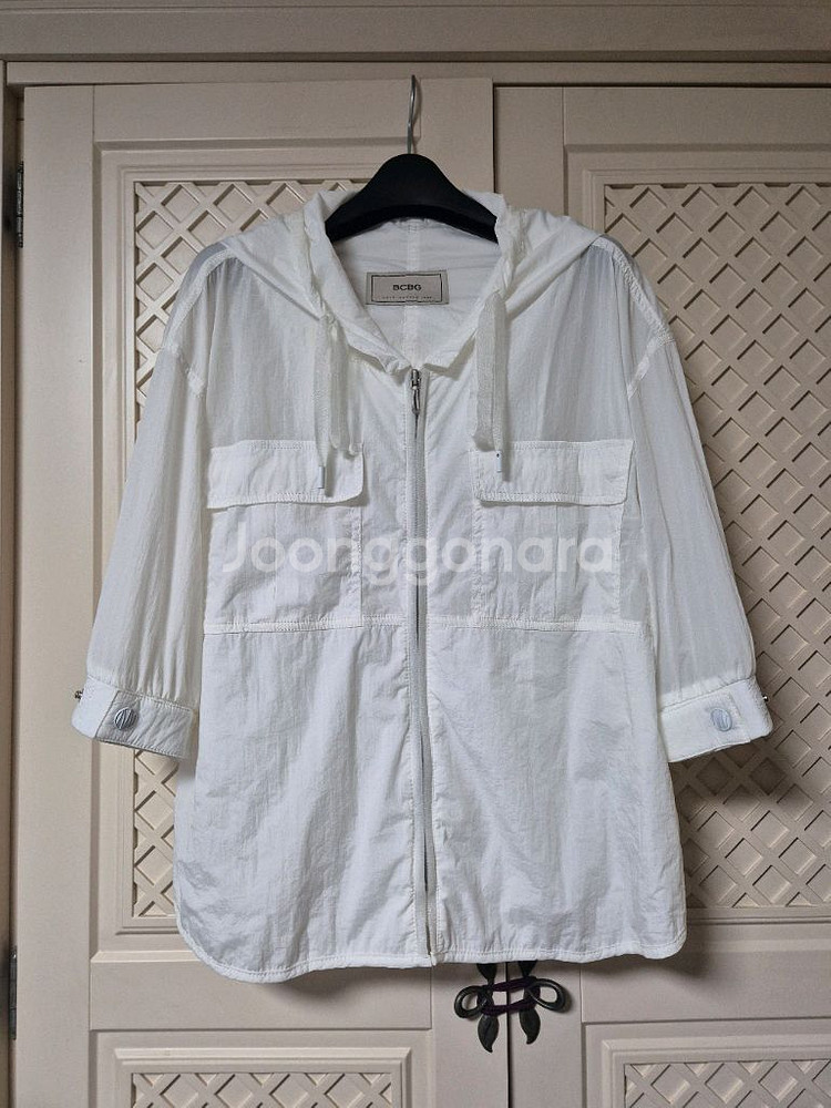 BCBG 후드 바람막이--0