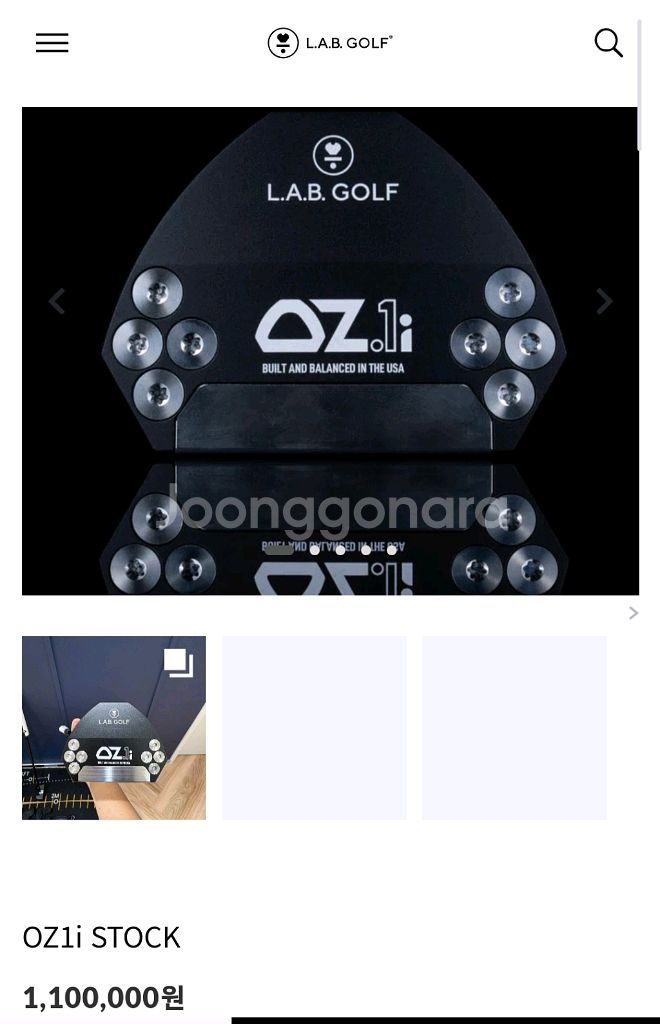 랩골프 퍼터/랩 퍼터(OZ1i)--0