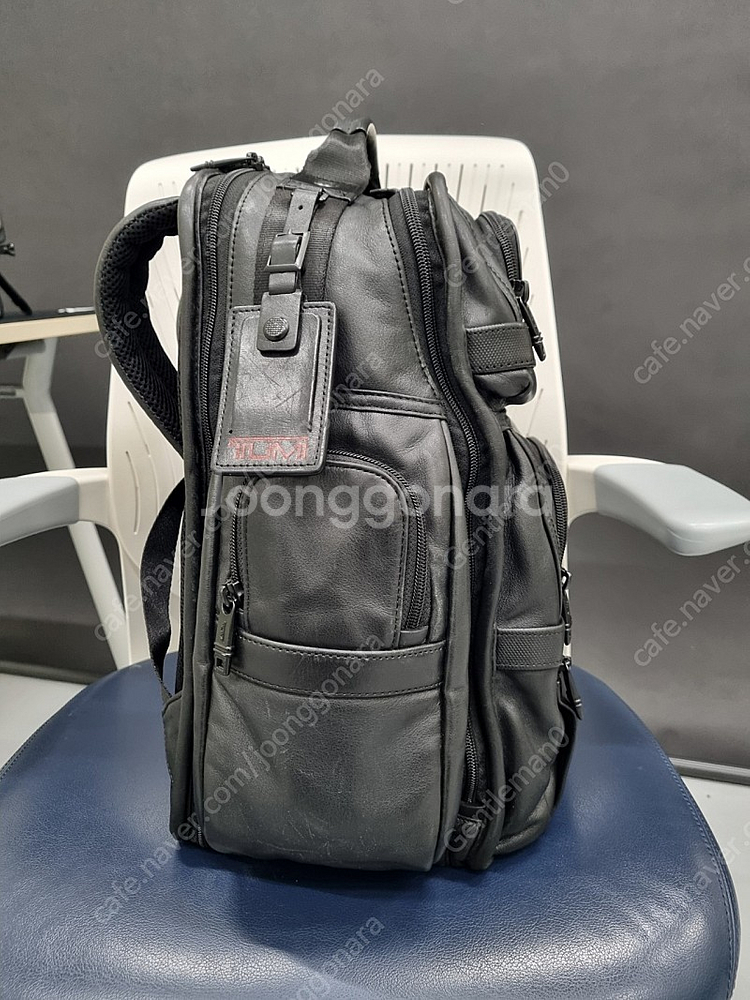 투미 알파 가죽 백팩 96578D2--6