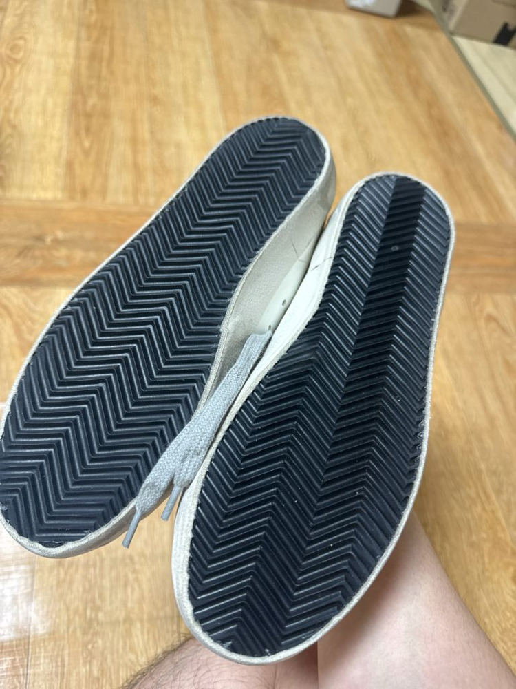 골든구스 슈퍼스타 실버탭 37,38--3