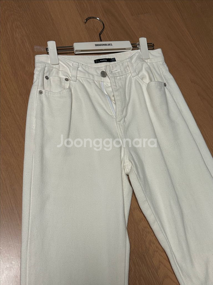 원로그 화이트팬츠--0
