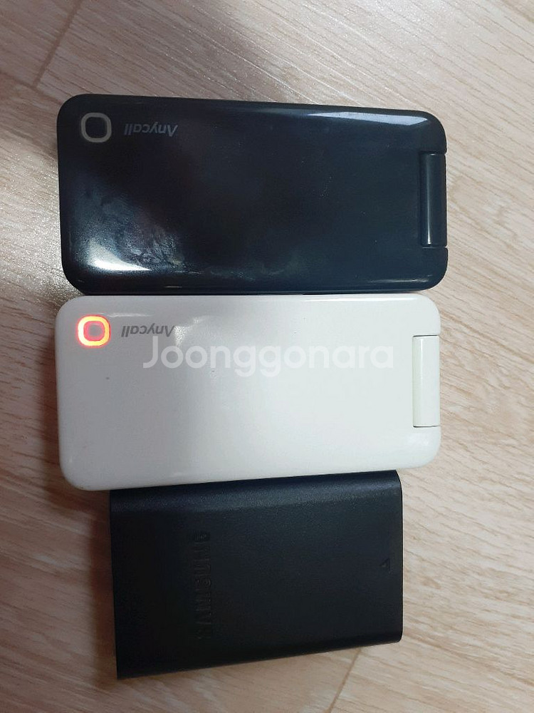 삼성 노리폰 폴더폰 3G폰 두대--0