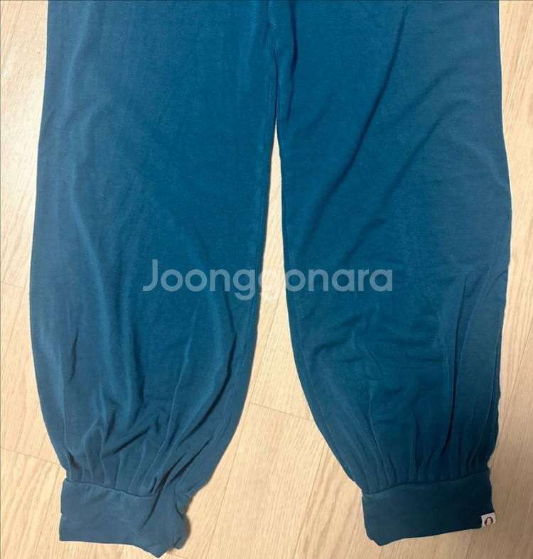 부디무드라 심플팟 요가팬츠 L 청록색--1