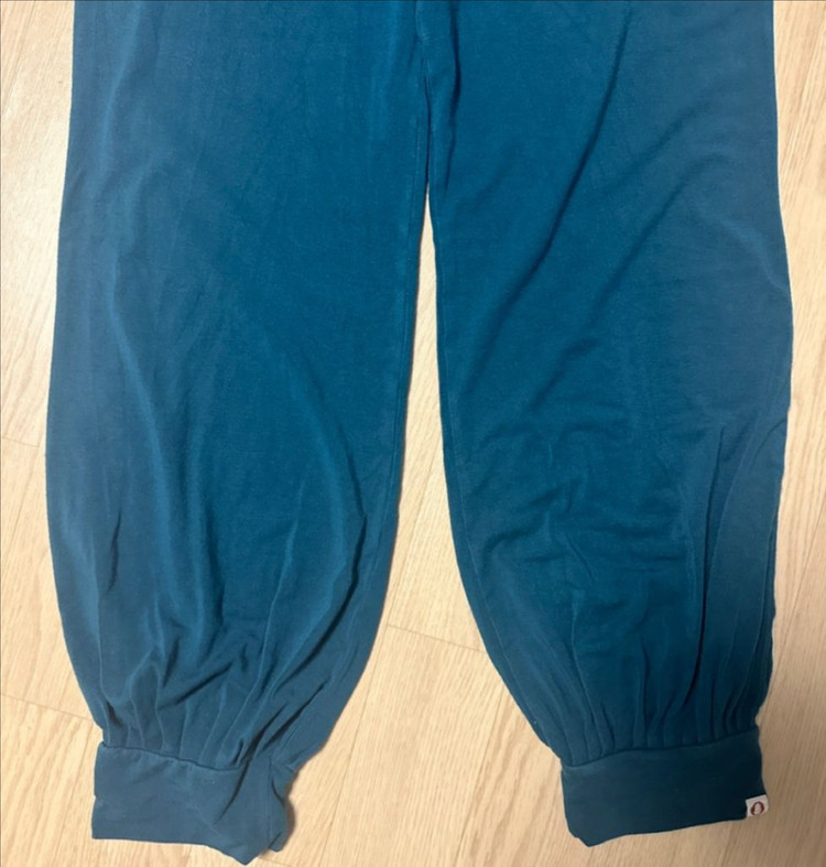 부디무드라 심플팟 요가팬츠 L 청록색--1