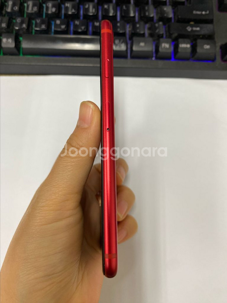 아이폰SE2 레드 128GB 무잔상--5