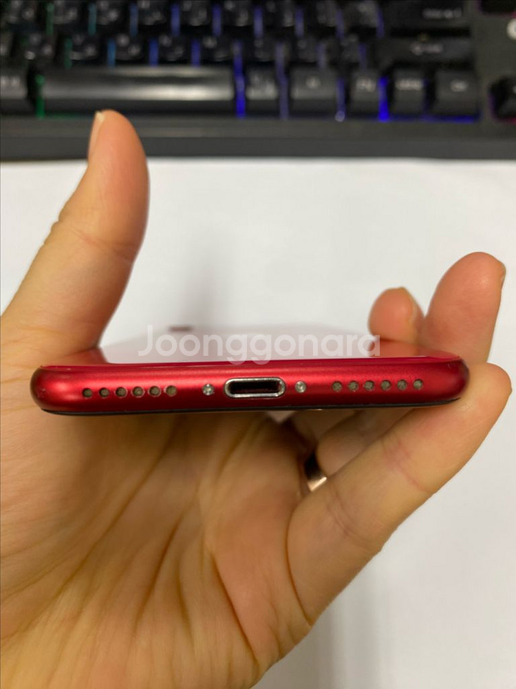 아이폰SE2 레드 128GB 무잔상--6