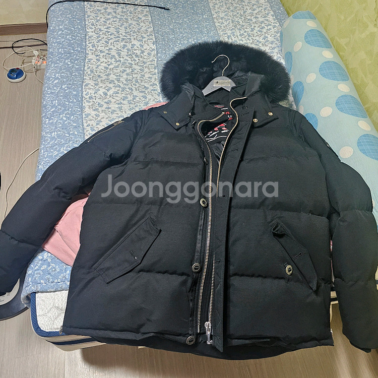 무스너클 쓰리쿼터 패딩--3