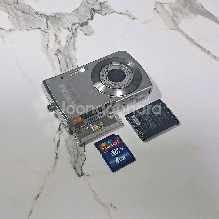 펜탁스 Optio M30 빈티지 카메라(하자 있음)--5