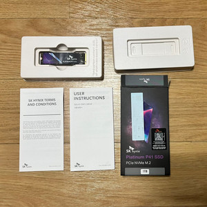 SK하이닉스 P41 SSD 1TB 판매합니다.