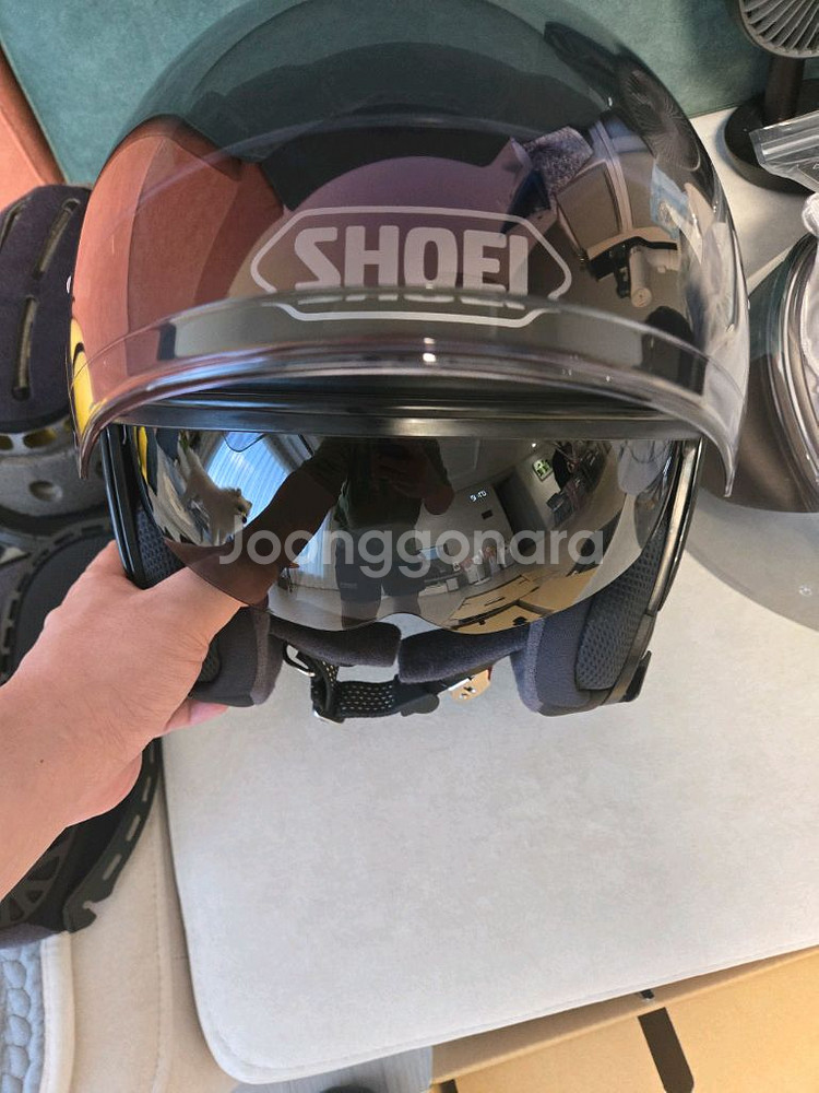 SHOEI 제이크루즈3 헬멧 XL 블랙 색상 팔아요--2