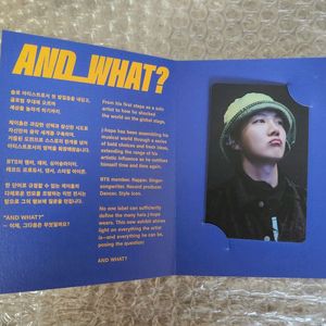 bts 방탄 j-hope AND WHAT? B type
