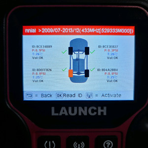 에쿠스VI 전기형 모하비 오피러스 TPMS 4개